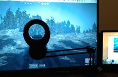  Bật chấm ruồi trực tiếp trên màn hình (OSD) – dễ nhất