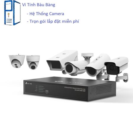 Trọn Bộ Camera IP 4 Mắt Hikvision 2.0MP