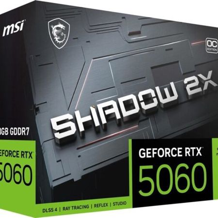 Card màn hình MSI RTX5060 8GB Shadow2X OC GDDR7