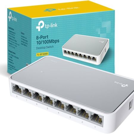 Switch 8 port tplink TL-SF1008D 100M