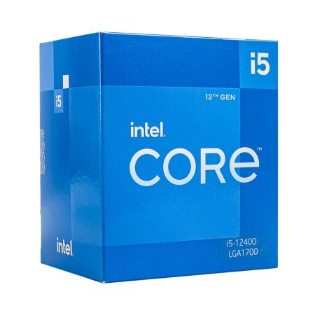 CPU INTEL CORE I5-12400 (Upto 4.4Ghz, 6 Nhân 12 Luồng, 18Mb Cache, 65W) Tray New