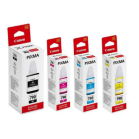 Bộ mực in 4 màu Canon GI-790 cho máy Canon G1000/ G2000/ G3000