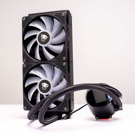 Tản nhiệt nước Leopard TK1 240 ARGB (Trắng / Đen)