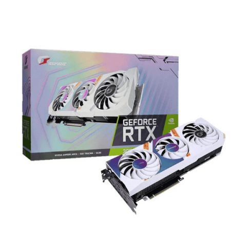 VGA Colorful iGame GeForce RTX 3060 Ultra W OC 12G L-V – 12GB GDDR6, 2 Fan, NVIDIA Ampere