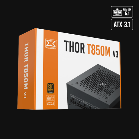 Nguồn Xigmatek Thor T850M 850W 80 Plus Bronze | Full Modular, ATX