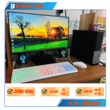 Bộ PC Văn Phòng, Học Tập - Dell 3020 / Cpu I7 / Ram 8/ SSD 256/ Nguồn 500w 