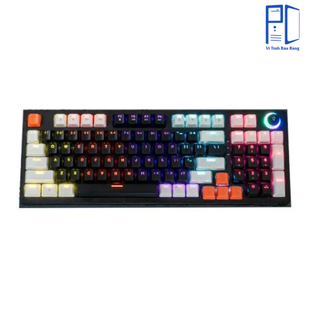 Bàn phím cơ E-Dra EK398 - Alpha | Brown Switch, Led Rainbow