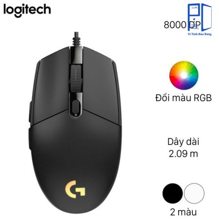 Chuột có dây Gaming Logitech G102 LightSync Gen 2