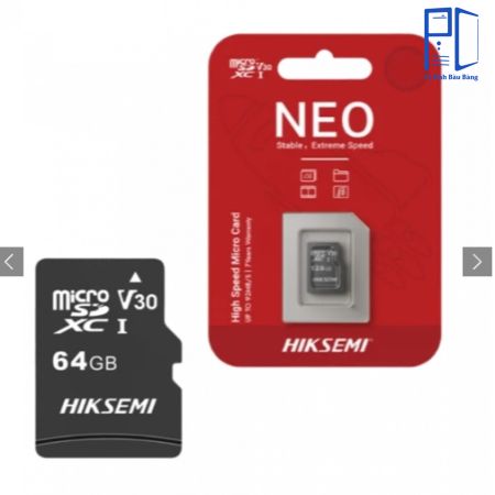  Thẻ nhớ MicroSDXC chuyên camera HIKSEMI NEO HS-TF-C1 64GB