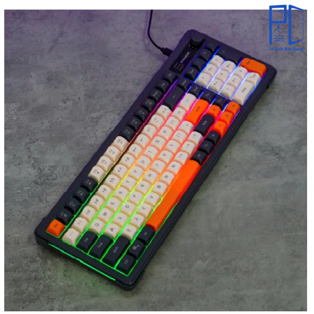Bàn Phím Giả Cơ Gaming MAGIC K-01L MIX LED Rainbow | Fullsize Có Numpad