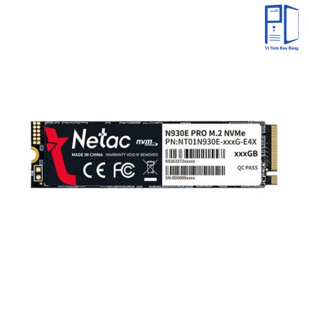 Ổ cứng Netac N930E Pro 512GB PCIe 3 x4 M.2 2280 NVMe 3D NAND