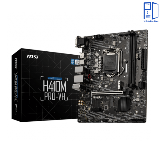 Mainboard MSI H410M-A PRO (Intel H410, Socket 1200, m-ATX, 2 khe RAM DDR4)