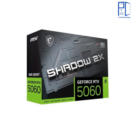 Card màn hình MSI RTX5060 8GB Shadow2X OC GDDR7