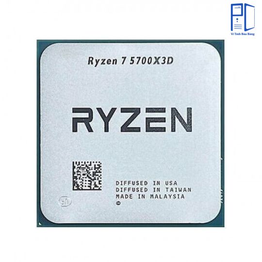 CPU AMD Ryzen 7 5700X3D TRAY (3.0 GHz Boost 4.1 GHz | 8 Cores / 16 Threads | 96 MB Cache)