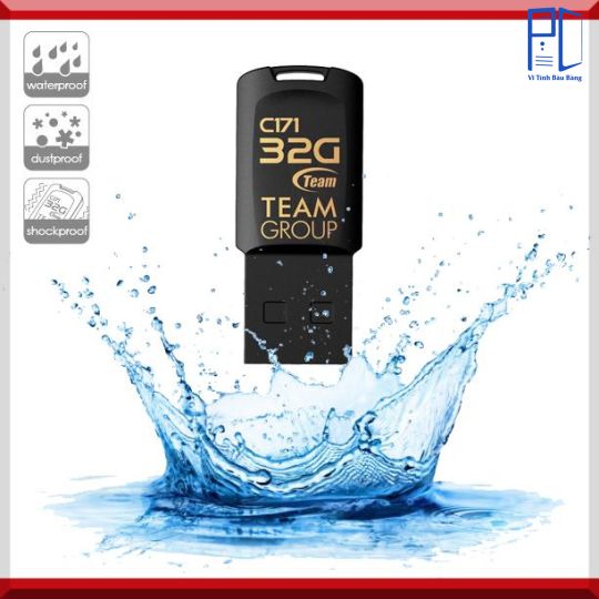 Usb Team 2.0 C171 -32G đen (chống nước, chống sốc)