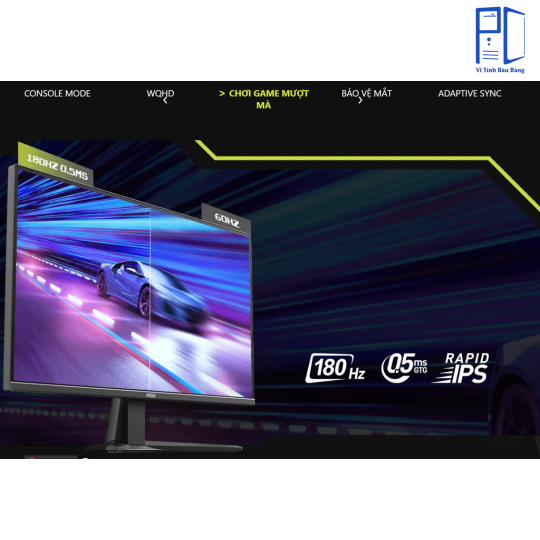 Màn hình Gaming MSI MAG 275QF 2K | 27 inch, QHD, IPS, 180Hz, 0.5ms