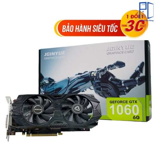 VGA JGINYUE NVIDIA GeForce GTX 1060 6GB GDDR5 – 6GB GDDR5, 2 Fan, Pascal