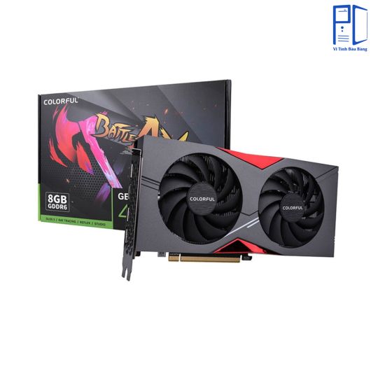 VGA COLORFUL GeForce RTX 4060 NB DUO 8GB-V – 8GB GDDR6, 2 Fan, Ada Lovelace