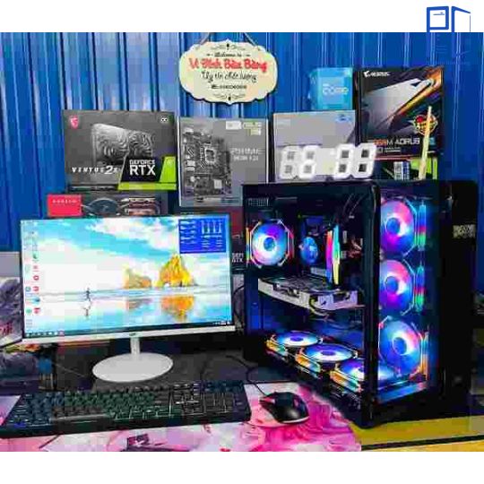 PC Gaming  | Intel i5 12400F \ RTX 3050 6G\ H610M\ RAM 16GB\ SSD 512GB - PC GAMING BÀU BÀNG