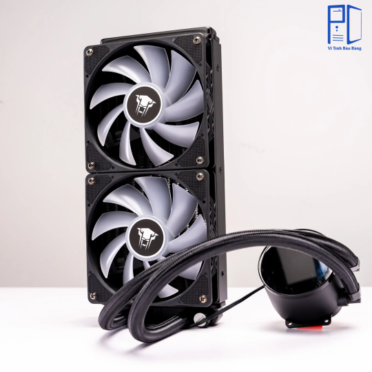 Tản nhiệt nước Leopard TK1 240 ARGB (Trắng / Đen)