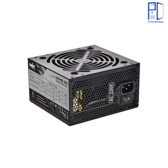 Nguồn MIK S-POWER 500W (Màu Đen)