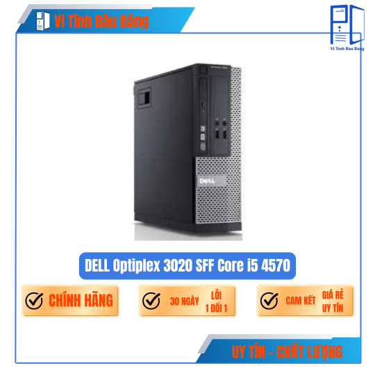 Máy tính đồng bộ DELL Optiplex 3020 SFF Core i5 4570 | Ram 8GB | SSD 256GB