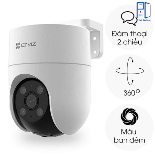 Camera EZVIZ H8C 3MP Pro Full Color – Xoay 360° Ngoài Trời, Đàm Thoại