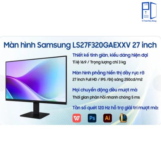 Màn hình Samsung LS27F320GAEXXV 27 inch 120hz