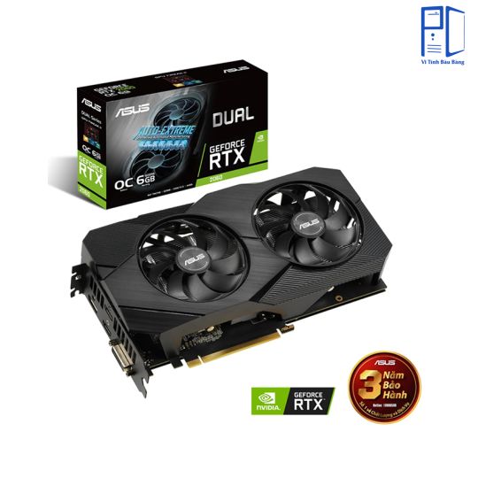 VGA T-WOLF NVIDIA GeForce RTX 2060 6GB GDDR6 – 6GB GDDR6, 2 Fan, Turing