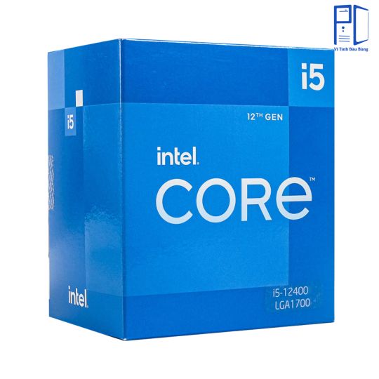 CPU INTEL CORE I5-12400 (Upto 4.4Ghz, 6 Nhân 12 Luồng, 18Mb Cache, 65W) Tray New