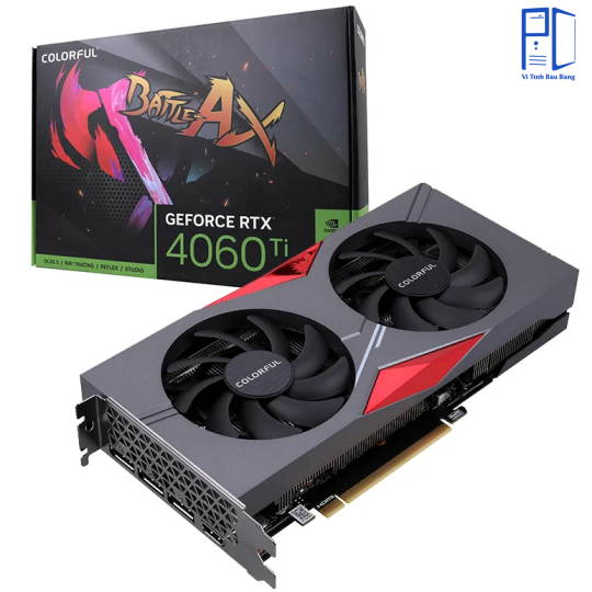 VGA COLORFUL GeForce RTX 4060 NB DUO 8GB-V – 8GB GDDR6, 2 Fan, Ada Lovelace