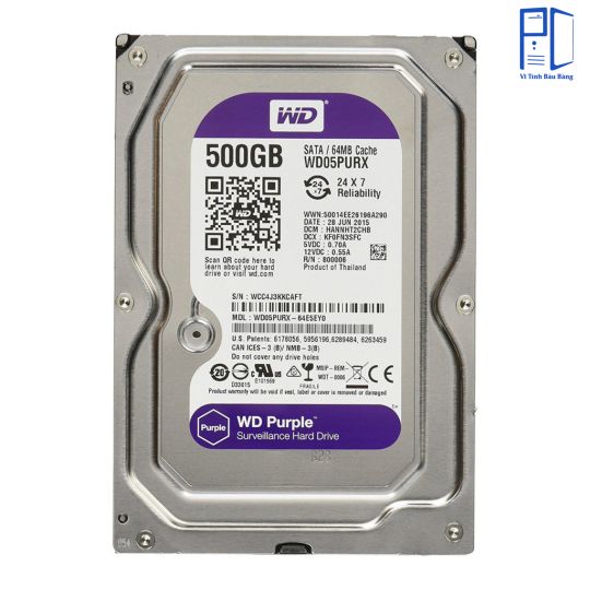 Ổ cứng HDD 500GB Western
