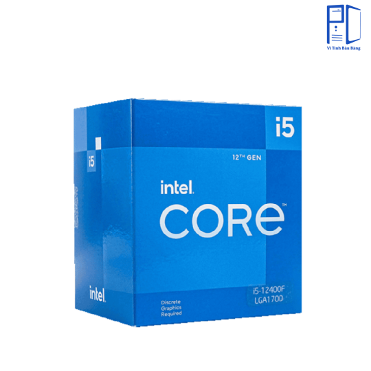 CPU INTEL CORE I5-12400F (Upto 4.4Ghz, 6 Nhân 12 Luồng, 18Mb Cache, 65W) Tray New