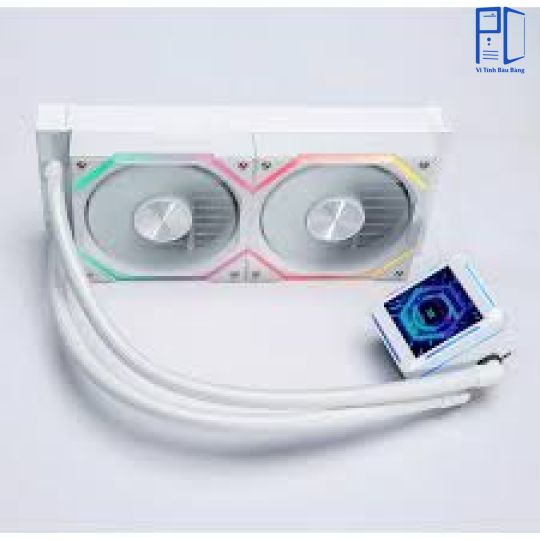 Tản nhiệt nước Leopard Astro Shell 240 ARGB Digital LCD (Black / White)