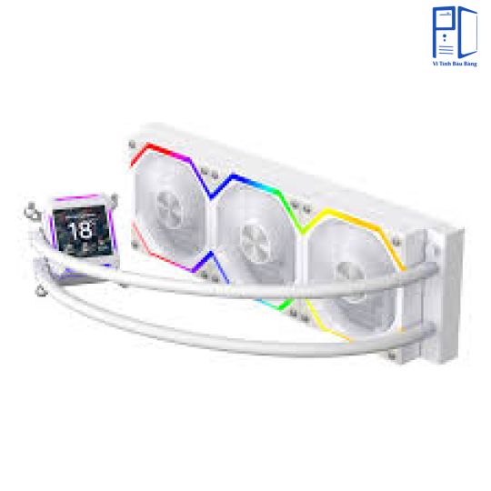 Tản nhiệt nước Leopard Astro Shell 360 ARGB Digital LCD (Black / White)