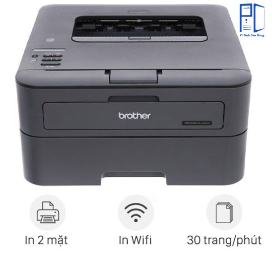 Máy in Laser đen trắng Brother HL-L2366DW (Đảo mặt, A4, USB, LAN, WIFI)