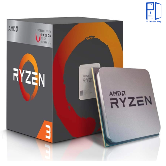 CPU AMD RYZEN 3 3200G (3.6Ghz Turbo Up To 4.0Ghz, 4 Nhân 4 Luồng, 4Mb Cache, 65W)