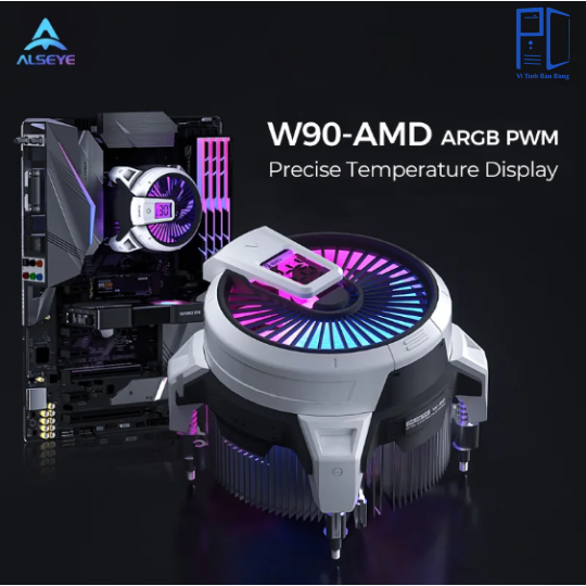 Tản nhiệt CPU Alseye W90 | ARGB Display
