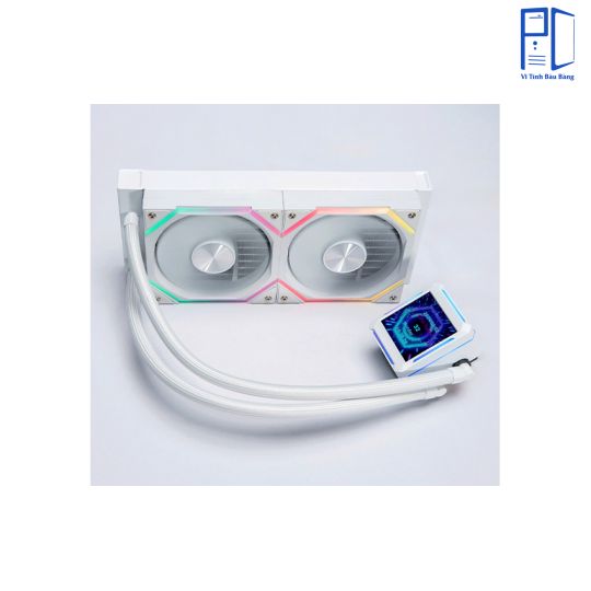 Tản nhiệt nước Leopard Astro Shell 240 ARGB Digital LCD (Black / White)