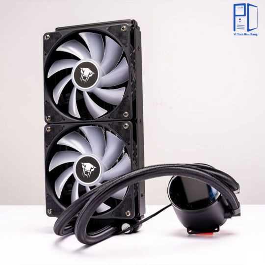 Tản nhiệt nước Leopard TK1 240 ARGB (Trắng / Đen)
